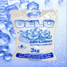 Gelo cubo 3kg